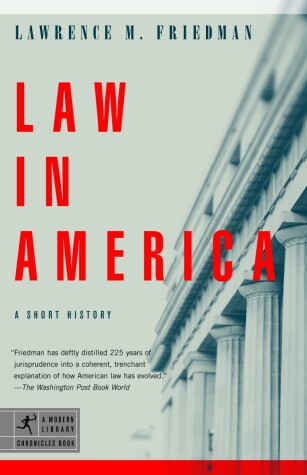 Cover of Law in America