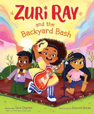 Book cover for Zuri Ray and the Backyard Bash