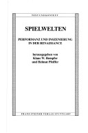 Cover of Spielwelten