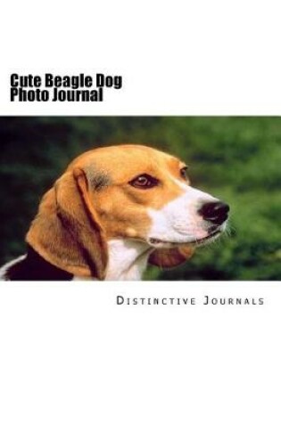 Cover of Cute Beagle Dog Photo Journal