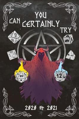 Book cover for RPG D20 Dice Bordgame Pentagram Calendar