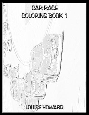 Cover of Car Race Coloring book 1