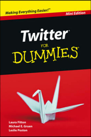Cover of Twitter for Dummies, Mini Edition