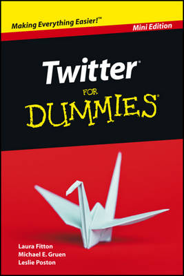 Book cover for Twitter for Dummies, Mini Edition