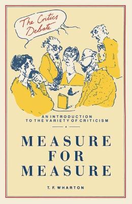 Book cover for "Measure for Measure"