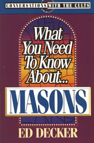 Cover of What You Need Know Abt Masons Decker Ed