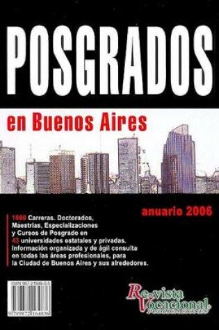 Cover of Posgrados En Buenos Aires - Anuario 2006