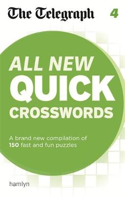 Book cover for The Telegraph: All New Quick Crosswords 4