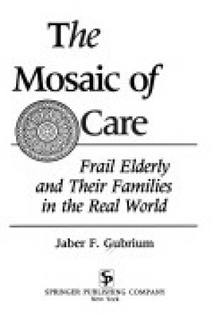 Cover of The Mosaic of Care