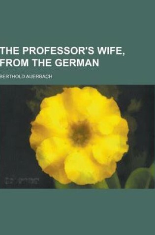 Cover of The Professor's Wife, from the German