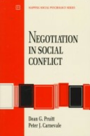 Cover of Negotiation in Social Conflict