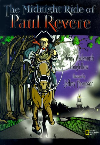 Book cover for The Midnight Ride of Paul Revere