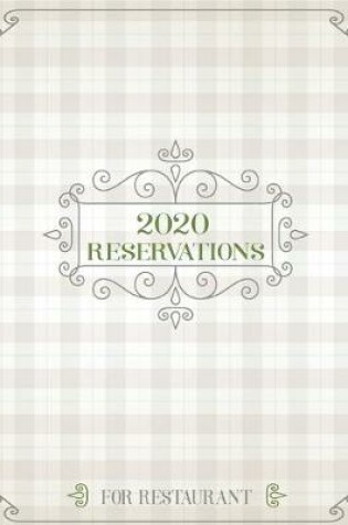 Cover of 2020 Reservations for Restaurant