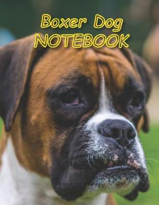 Book cover for Boxer Dog NOTEBOOK