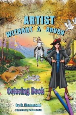 Cover of ARTIST Without a Brush Coloring Book