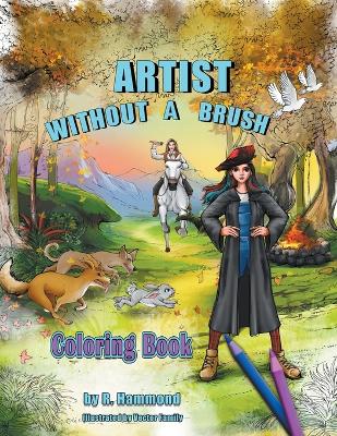Book cover for ARTIST Without a Brush Coloring Book