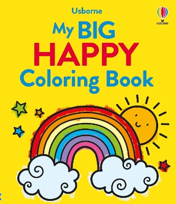 Cover of My Big Happy Coloring Book