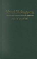 Cover of Novel Shakespeares