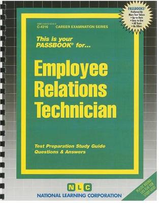 Book cover for Employee Relations Technician