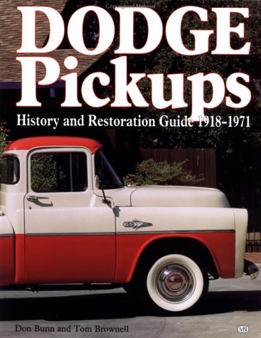 Book cover for Dodge Pick-ups, 1918-1971