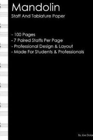 Cover of Mandolin Staff and Tablature Paper