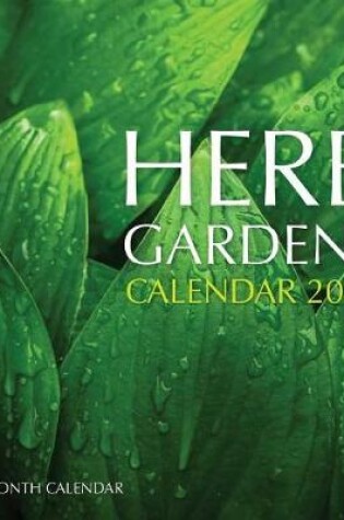 Cover of Herb Gardens Calendar 2017