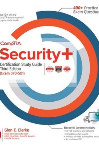 Cover of CompTIA Security+ Certification Study Guide, Third Edition (Exam SY0-501)