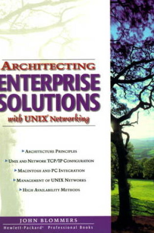 Cover of Architecting Enterprise Solutions With Unix Networking