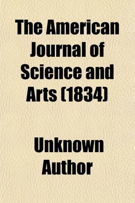 Book cover for The American Journal of Science and Arts (1834)