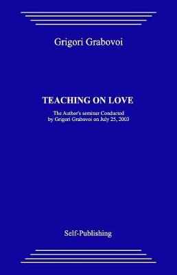 Book cover for Teaching on Love