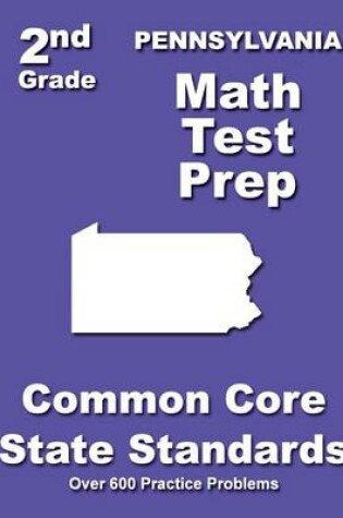 Cover of Pennsylvania 2nd Grade Math Test Prep