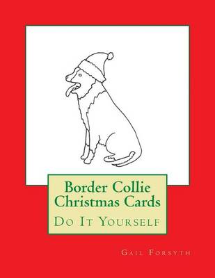 Book cover for Border Collie Christmas Cards