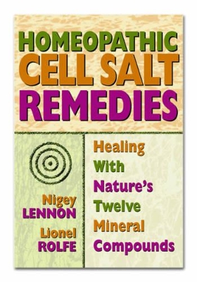 Book cover for Homeopathic Cell Salt Remedies