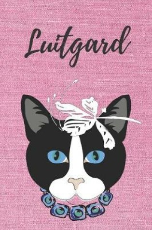 Cover of personalisiertes Notizbuch Katze / Notizheft / Journal / Malbuch / Tagebuch / Kritzelbuch / DIN A5 / Geschenk Luitgard