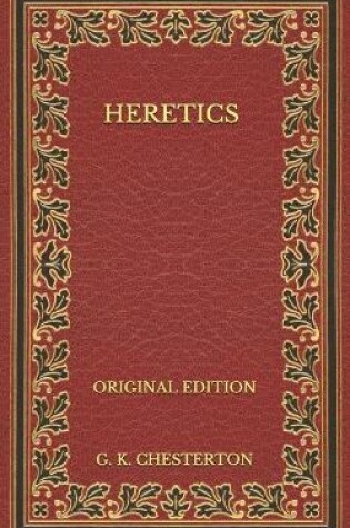 Cover of Heretics - Original Edition
