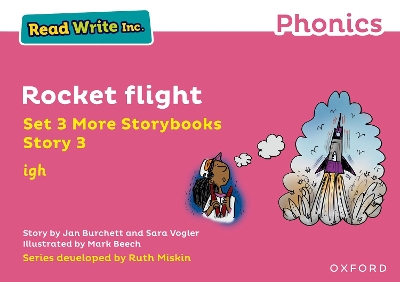 Cover of Read Write Inc Phonics: Pink Set 3 More Storybook 3 Rocket flight
