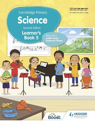 Book cover for Cambridge Primary Science Learner's Book 5 Second Edition