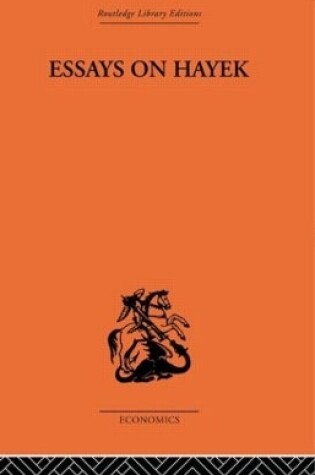Cover of Essays on Hayek