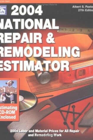 Cover of National Repair & Remodeling Estimator