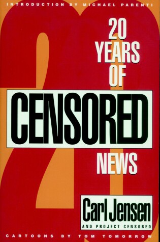 Cover of Twenty Years Of Project Censored
