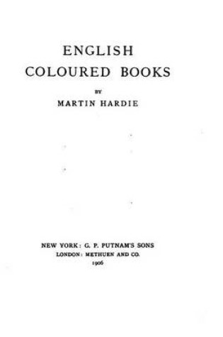 Cover of English Coloured Books
