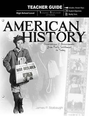 Book cover for American History - Teacher Guide