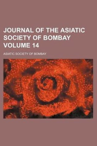 Cover of Journal of the Asiatic Society of Bombay Volume 14