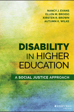 Cover of Disability in Higher Education