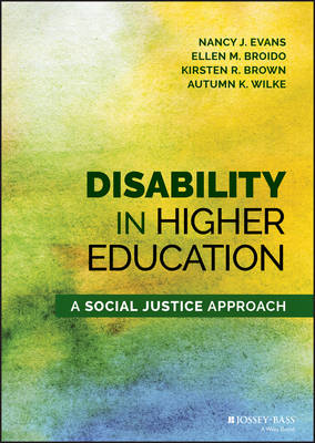 Book cover for Disability in Higher Education