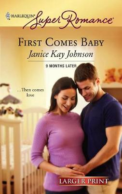 Book cover for First Comes Baby