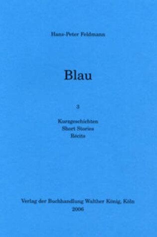 Cover of Hans-Peter Feldmann - Blau