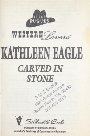 Cover of Western Lovers Carved in Stone