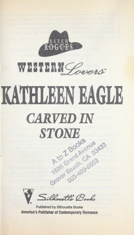 Book cover for Western Lovers Carved in Stone