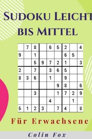 Cover of Sudoku Leicht bis Mittel